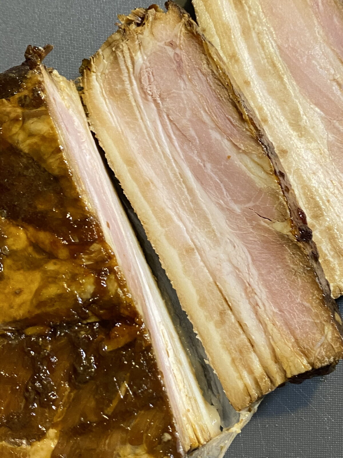 桔梗庵のブロックチャーシュー