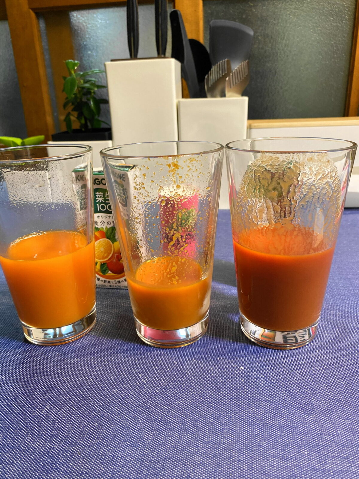 野菜ジュースの食感