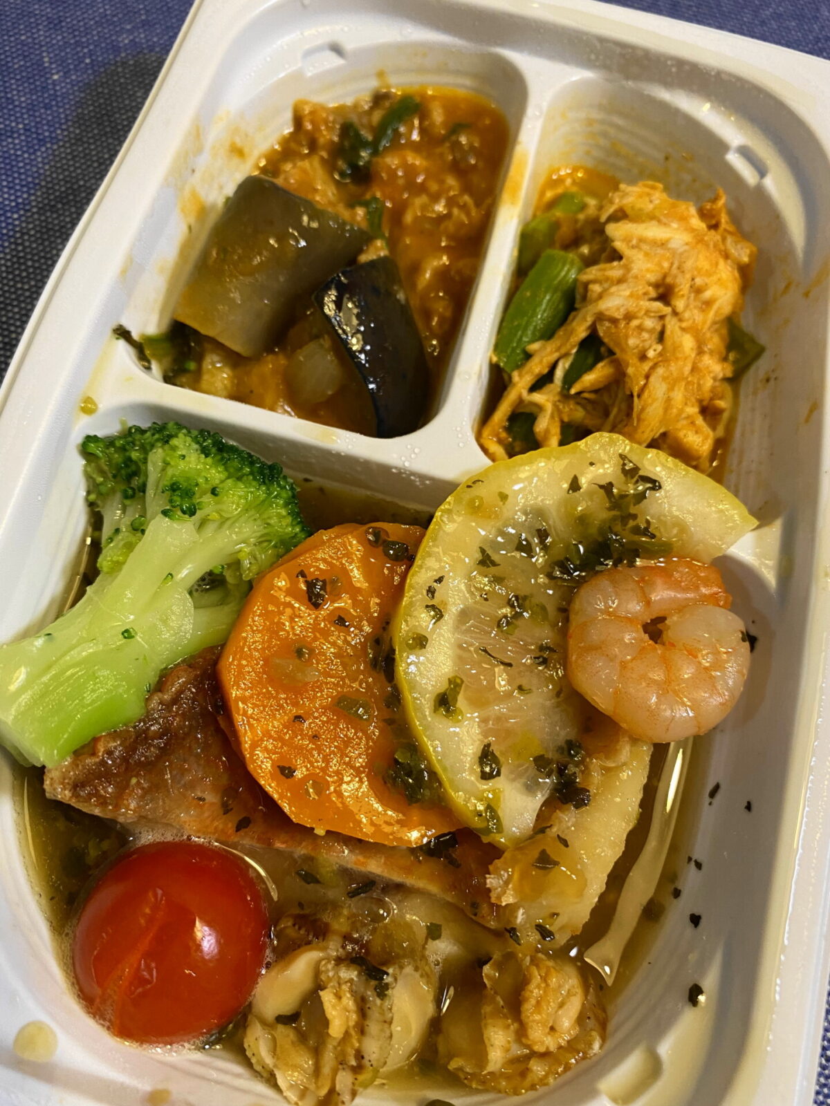 魚介のポワレ香草バターソース