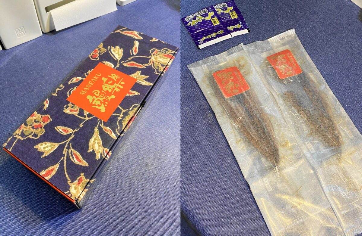 鰻楽の冷凍ウナギのパッケージ