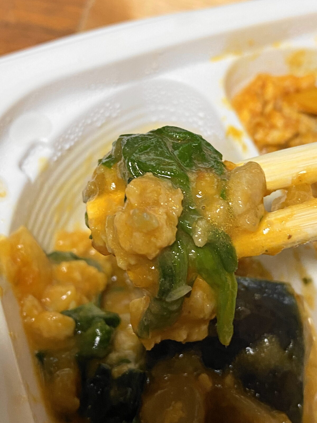 大豆ミートの様子