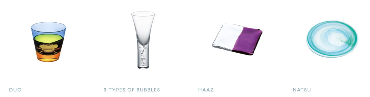 スガハラの製品一例