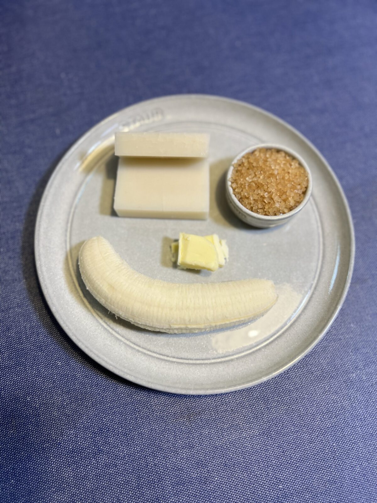 バナナ餅の材料