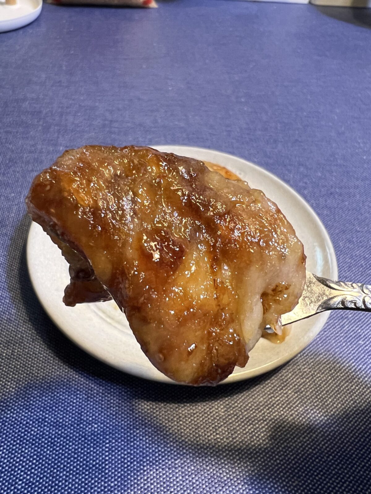 完成したバナナ餅