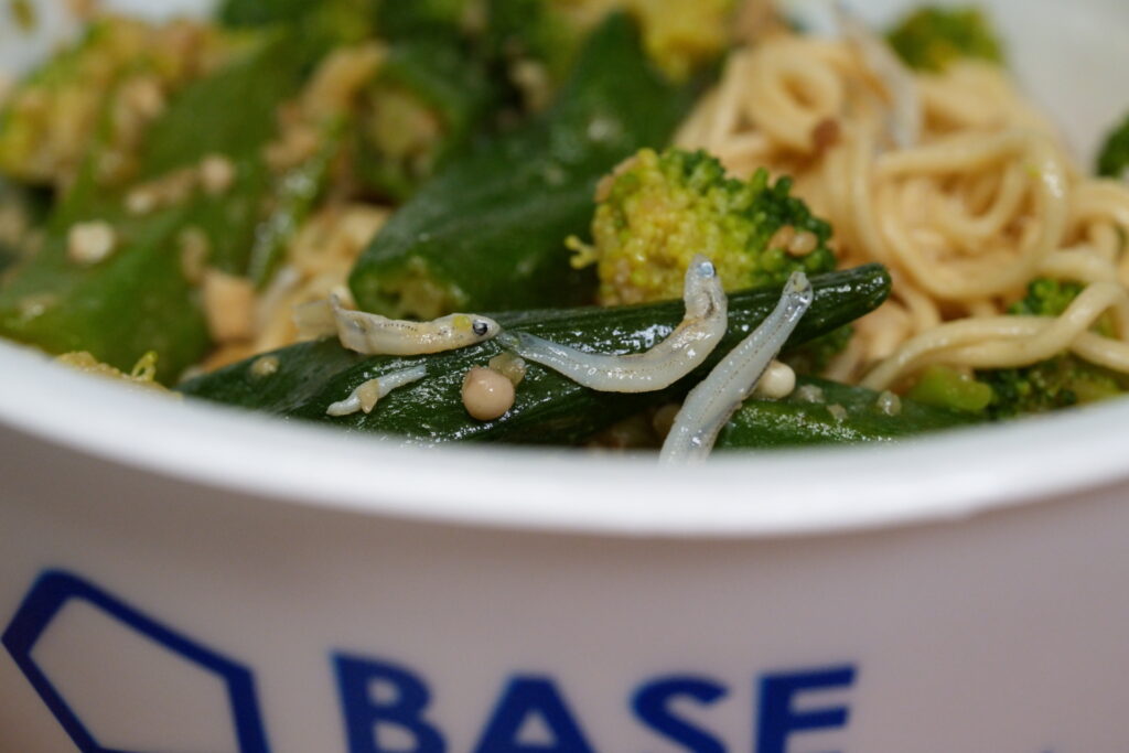 アレンジした塩焼きそば