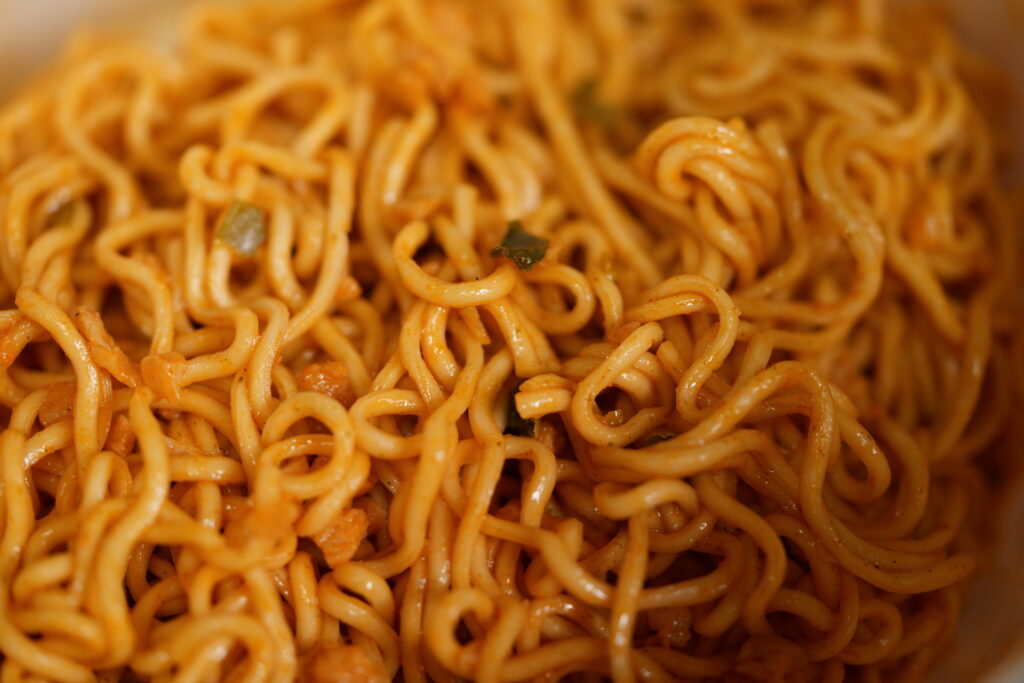 トムヤムまぜそばの外観