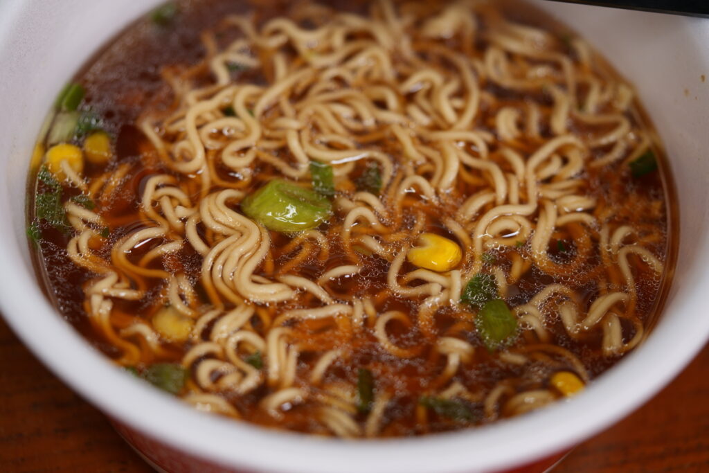 BASE RRAMENの鶏ガラ醤油味