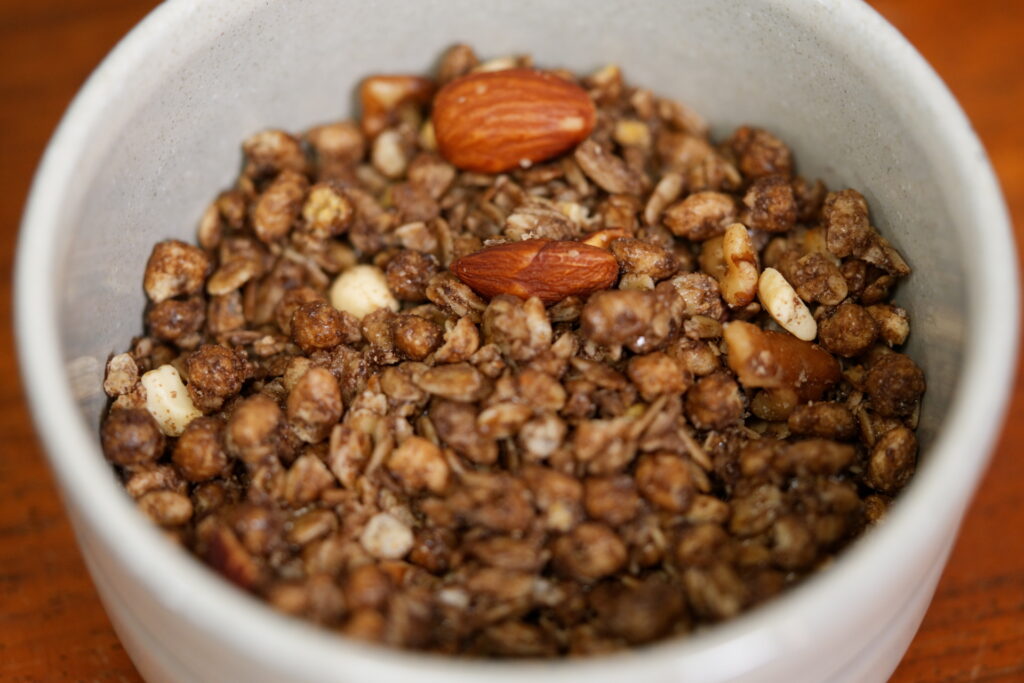 チョコナッツの外観